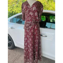 Đầm kim sa trung niên siêu đẹp Hàng có sẵn giao ngay Giá 360k