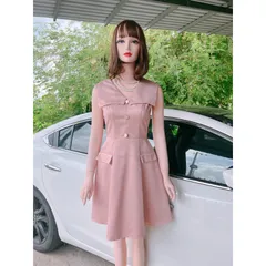 Đầm hồng pastel Giá 299k Hang có sẵn giao ngay Hàng siêu đẹp Chất liệu tapta cao cấp