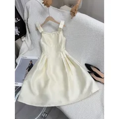Váy tafta đính ngọc đầm thiết kế cao cấp Giá 290k Hang có sẵn giao ngay L Màu kem và trắng