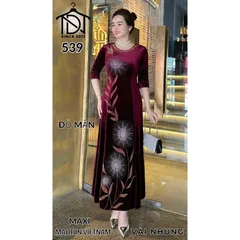 nhung maxxi mẫu mới Giá 390k Hang có sẵn giao ngay Có đủ màu