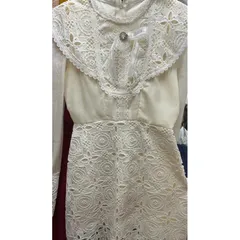 VÁY DÀI TAY REN PHỐI NƠ NGỰC THIẾT KẾ CAO CẤP  Giá 350k Hàng có sẵn giao ngay Đủ size