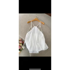 Áo dây  xinh như nàng thơ chất vải nilen xịn Hàng có sẵn giao ngay Giá 190k Màu trắng