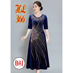 Đầm nhung cao cấp Giá 380k Hàng coa sẵn giao ngay Có đủ màu
