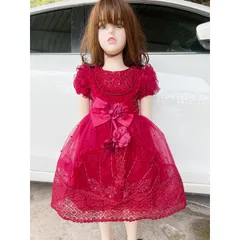 Đầm công chua siêu đẹp siêu sang Hàng cao cấp Giá 250k Hàng 4 lớp, tùng xoè to đẹp Hàng có sẵn giao ngay Màu đỏ