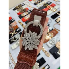 Thắt váy nữ đính hạt móc cài Hàng có sẵn giao ngay Giá 190k Hàng y hình Thắt váy nữ, bản thun 6cm, cài trước