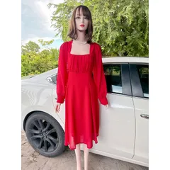 Đầm  nhún nguc, tôn eo Hàng có sẵn giao ngay XL Đúp lót 2 lớp Chất liệu chifffon cao cấp  Giá 290k Đủ size tới 80kg
