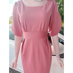 Đầm Nữ Tay cách điệu thanh lịch ,xếp li giữa váy Hàng có sẵn giao ngay  Giá 290k Hàng cao cấp  Đủ size tới 70kg