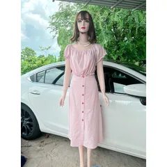 Set áo trễ vai +  mix chân váy, có thể mặc lên vai hoặc trễ vai đều đẹp Hàng có sẵn giao ngay Giá 250k/ cả set Size SM