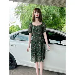 Đầm hoa nhí đính Ngọc siêu đẹp Giá 290k Hàng có sẵn giao ngay  Đúp lót 2 lớp