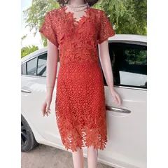 ĐẦM REN SANG CHẢNH dịu dàng thanh lịch, sang trọng 👉 chất liệu ren co giãn 👉 hàng cao cấp Giá 320k
