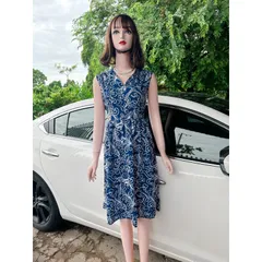 Đầm họa tiết sang trọng Giá 290k Hàng có sẵn giao ngay  Đủ size tới 70kg