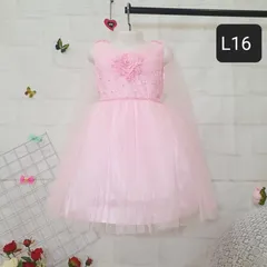 Đầm công chúa Hồng Giá 180k Hàng có sẵn giao ngay S5S6 Size từ 14kg đến 20kg Hàng dày dặn 3 lớp