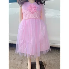 Đầm công chúa Hồng Giá 180k Hàng có sẵn giao ngay S5S6 Size từ 14kg đến 20kg Hàng dày dặn 3 lớp