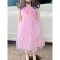 Đầm công chúa Hồng Giá 180k Hàng có sẵn giao ngay S5S6 Size từ 14kg đến 20kg Hàng dày dặn 3 lớp