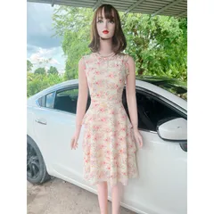 Đầm hoa tầng đúp lót 2 lớp  Giá 290k Hàng có sẵn giao ngay Chất liệu chiffon cao cấp Có sẵn mút ngực