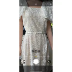 Đầm ren tay canh tiên che khuyết điểm Giá 320k Hàng có săẵn giao ngay Size XL dưới 70kg mặc vừa form to
