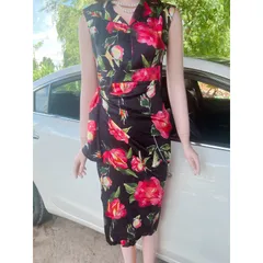 Đầm lụa sang xịn, hàng cao cấp, có sẵn cầu vai xịn Hàng có sẵn giao ngay 2S Hàng chính chủ  Giá 400k Chất liệu lụa