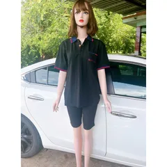 Áo polo thiết kế túi ngực phối cổ viền đen đỏ KÈM ẢNH THẬT] ÁO POLO FORM ĐỨNG BASIC DỄ MẶC CHẤT BAO ĐEP Nam nữ