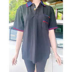 Áo polo thiết kế túi ngực phối cổ viền đen đỏ KÈM ẢNH THẬT] ÁO POLO FORM ĐỨNG BASIC DỄ MẶC CHẤT BAO ĐEP Nam nữ