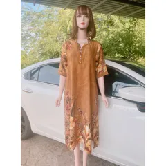 Đầm Cho Mẹ Chất Liệu Lụa Mango Cao Cấp Mềm Mịn Không Nhăn Xù Mẫu Mã Đa Dạng Đủ Size tới 80kg Hàng có sẵn giao ngay