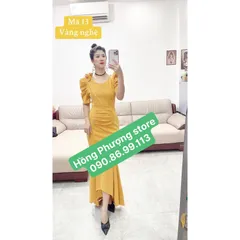 Đầm dạ hội đính hoa kết ngọc đuôi tôm siêu đẹp Chất liệu thun Anh cao cấp co giãn dễ chịu thoải mái Giá 390k