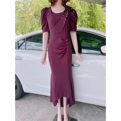 Đầm dạ hội đính hoa kết ngọc đuôi tôm siêu đẹp Chất liệu thun Anh cao cấp co giãn dễ chịu thoải mái Giá 390k