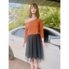 Áo Len Montoghi Dáng Crotop Thời Trang Cho Nữ (ảnh thật) Áo 90k Chân váy 150k CẢ set giá 250k/ cả set Hàng có sẵn giao