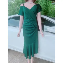Đầm đuôi cá co giãn dễ mặc