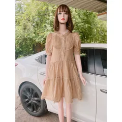 Đầm phối ren cao cấp