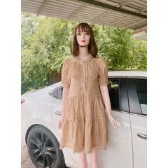 Đầm phối ren cao cấp