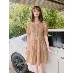 Đầm phối ren cao cấp