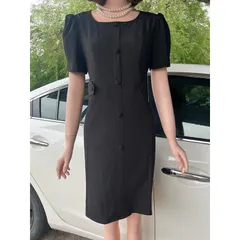 Đầm nút bọc dáng ngắn vải dày  Đủ size tới 2Xl ( dứoi 75kg) Nút giả và sử dụng dây kéo sau nàng nhé