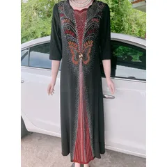 Đầm dạ hội trung niên đi tiệc thun nhũ mịn ép đá bigsize 80kg, Đầm dạ hội trung niên nhũ kim tuyến ép đá size lớn 80kg