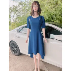 ĐẦM XOè - Thiết Kế Trang Nhã Thanh Lịch Sang Trọng Đi Tiệc Cao Cấp, đuôi tôm siêu đẹp Giá 299k Đủ size tới 2XL