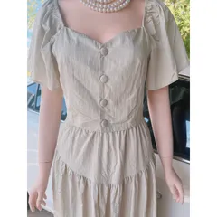 Set Áo Croptop Khuy Trước Kèm Chân Váy Dài Dáng Xòe Nhẹ Nhàng Nữ Tính Chất Đũi Gân Giá 290k/ cả set Hàng có sẵn giao