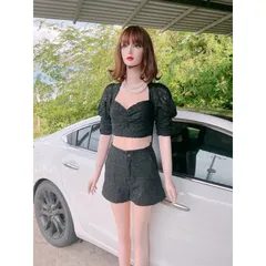 Áo ren tay bồng Quảng Châu  cao cấp Giá 150k Ren Siêu dày dặn y mẫu mặc💯💯💯 Bao chất xịn ạ Sz dưới 51kg nhé