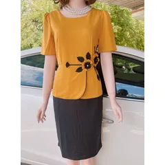 Đầm phối peplum