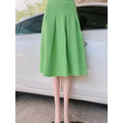 Chân váy gấm xốp xếp li xòe ngang gối Hàng chính chủ ND Hàng có sẵn giao ngay S Giá 190k/ chân váy