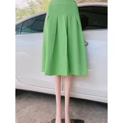Chân váy gấm xốp xếp li xòe ngang gối Hàng chính chủ ND Hàng có sẵn giao ngay S Giá 190k/ chân váy
