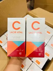 Viên Uống Lacir Vital C Hỗ Trợ Sáng Da Tăng Cường Sức Khỏe Nâng Cao Đề Kháng