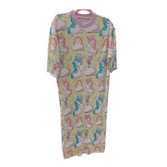 Đầm suông dập ly Ngựa POONY Đầm suông dập ly Hoạ tiết dễ thương , free size 45-70kg , bầu bì bon chen thoải mái lun nha