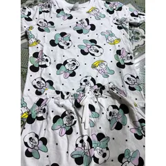 Set mickey màu trắng CHẤT COTTON 100% LÀ CỰC PHẨM  Be Trên 25kg mặc Giá 160k/ cả bộ, hàng có sẵn giao ngay