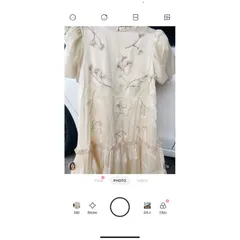 VÁY BABYDOLL THIẾT KẾ HOA NỔI REN ĐẸP- ĐẦM CÔNG SỞ VÁY DỰ TIỆC CHẤT MỀM ĐẸP Giá 290k Hàng có sẵn giao ngay S Màu kem