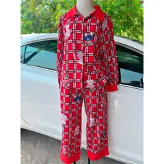 Đồ bộ tay dàu quần dài lụa xịn ko nhăn mền mịn .  Hang An Thuỷ cao cấp  freesize 40-59kg Giá 190k Hàng có sẵn giao ngay