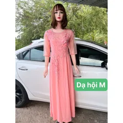 Đầm dạ hội áo dài bên trong đã có váy nên không cần mua thêm quần  Hàng đính kết siêu đẹp Giá 600k/ cái 🍒