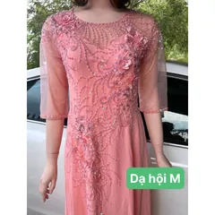 Đầm dạ hội áo dài bên trong đã có váy nên không cần mua thêm quần  Hàng đính kết siêu đẹp Giá 600k/ cái 🍒