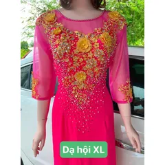 Đầm dạ hội áo dài bên trong đã có váy nên không cần mua thêm quần  Hàng đính kết siêu đẹp Giá 600k/ cái 🍒Hàng thêu tỉ