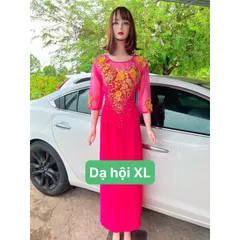 Đầm dạ hội áo dài bên trong đã có váy nên không cần mua thêm quần  Hàng đính kết siêu đẹp Giá 600k/ cái 🍒Hàng thêu tỉ
