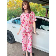 BỘ XỐP HÌNH CUTE  CHẤT LIỆU: VẢI XỐP NHẬT, CAO CẤP SIZE : 40-60 KG Set Bộ Mặc Nhà Thun Gân, Xốp Nhật Vải Đẹp Đủ Hoạ Tiết
