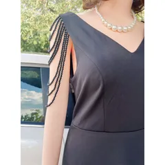 Đầm thiết kế dự tiệc dạ hội cổ tim 2 dây kết phale sang trọng Giá 390k Hàng có sẵn giao ngay Màu đen kèm hình chụp thật